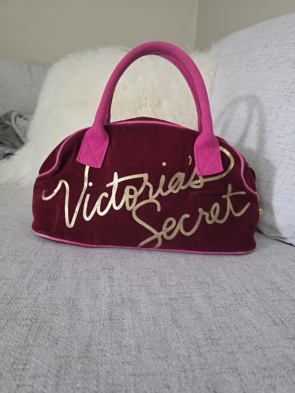 Victoria's Secret Vintage Bowler Bag
